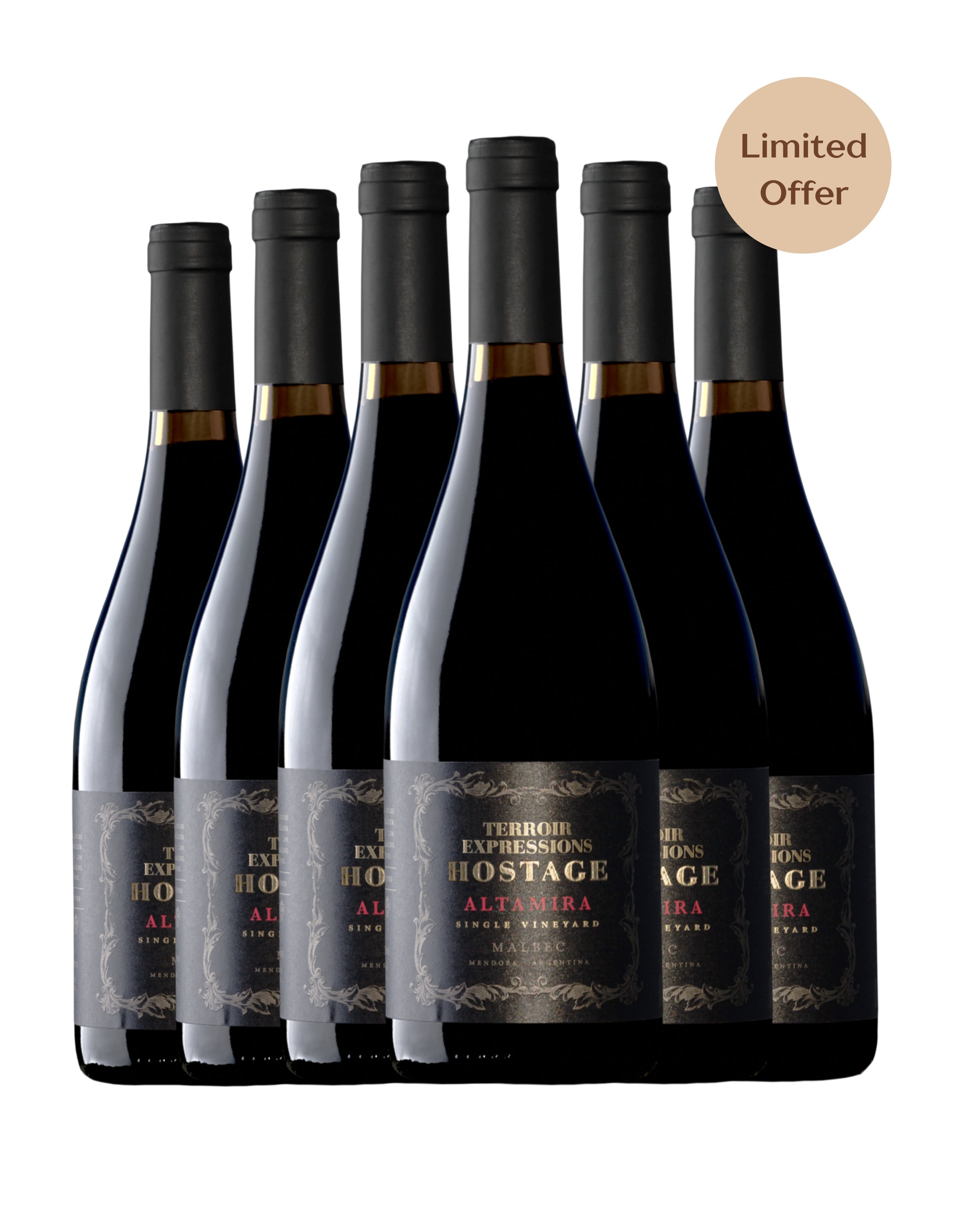 Altamira Terroir Expressions Hostage Malbec 2019 - 1 Pack(6 Bottles)